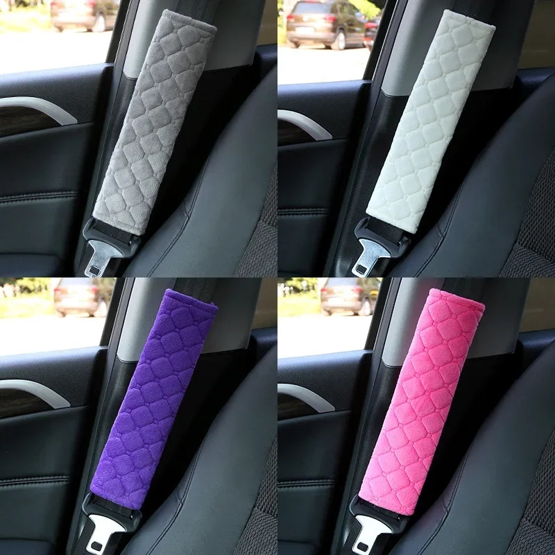 Plush Car Seat Belt Cover