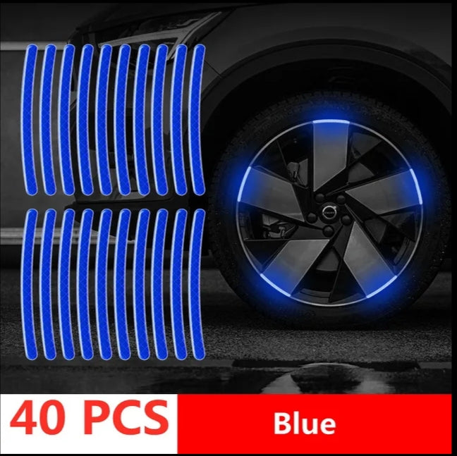 Car Wheel Reflective Stripes