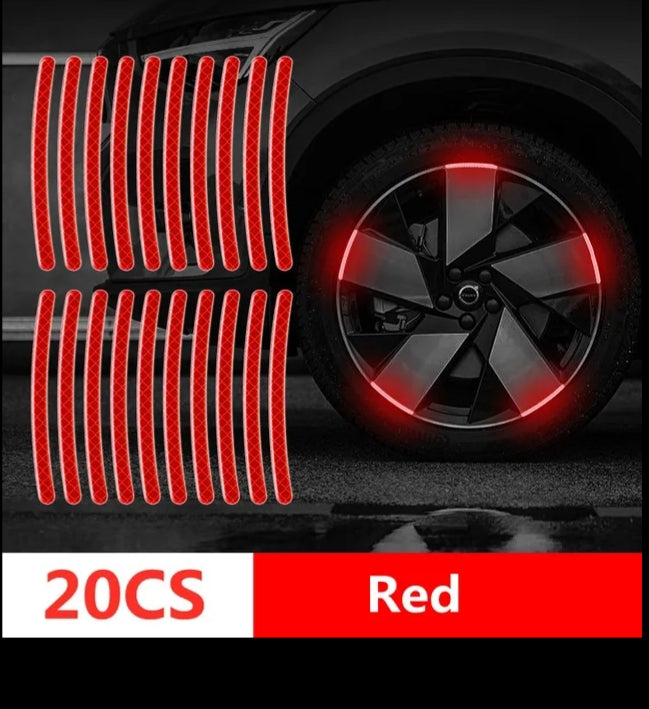 Car Wheel Reflective Stripes
