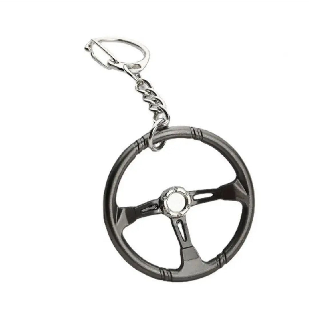 Steering Wheel Car Key Ring